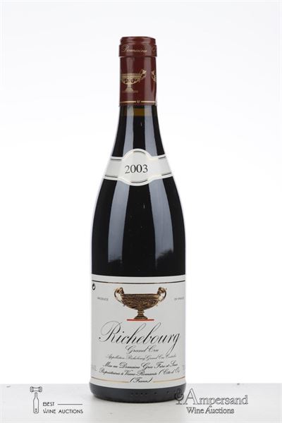 RICHEBOURG 2003 - Gros Frere et Soeur - 1 Bottle