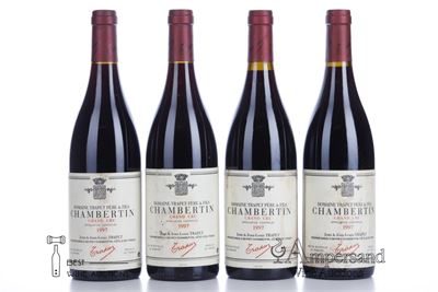 CHAMBERTIN 1997 - Jean et Jean Louis Trapet - 4 Bottles