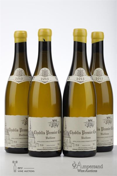 CHABLIS VAILLONS 2015 - Raveneau - 4 Bottles