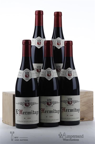 HERMITAGE ROUGE 2009 - JL Chave - 5 Bottles