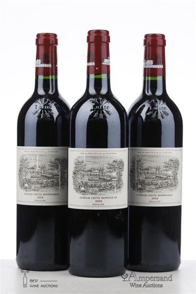 LAFITE ROTHSCHILD 2004 - Mc - 3 Bottles