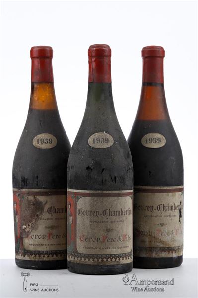 GEVREY CHAMBERTIN 1959 - Coron - MB - 3 Bottles