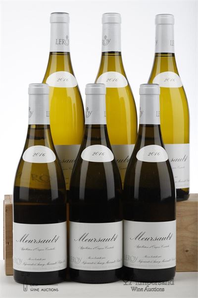 MEURSAULT 2016 - Maison Leroy - 6 Bottles - Oc 6