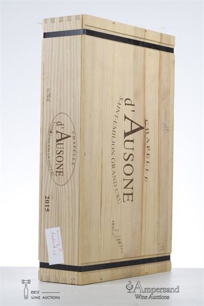 CHAPELLE DE AUSONE 2015 - Mc - 6 Bottles - Owc 6