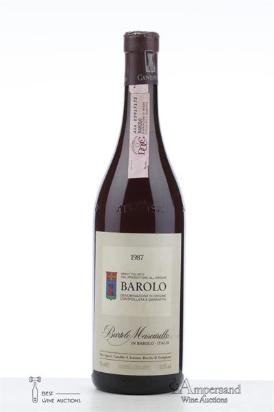 BAROLO 1987 - Bartolo Mascarello - 1 Bottle