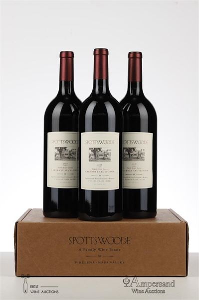 SPOTTSWOODE FAMILY ESTATE GROWN CABERNET SAUVIGNON 2018 - Spottswoode - 3 Magnums - Oc 3