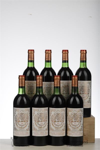 PICHON BARON 1976 - Mc - 8 Bottles - Owc 12