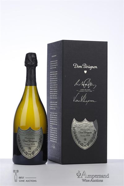 DOM PERIGNON LEGACY EDITION CHEF DU CAVE 2008 - Moet et Chandon - 1 Bottle - Oc 1 - Very slightly damaged