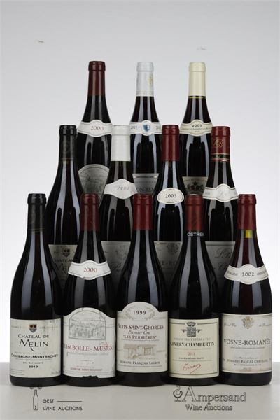 MIXED LOT BOURGOGNE - Various - 12 Bottles