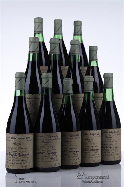 RECIOTO DELLA VALPOLICELLA CLASSICO CA PALETTA 1976 - Giuseppe Quintarelli  - 12 Bottles