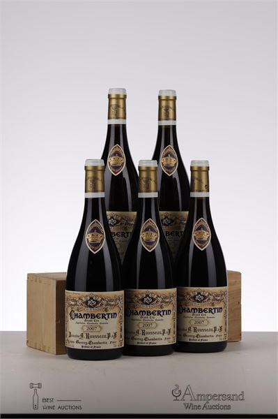 CHAMBERTIN 2007 - Armand Rousseau - 5 Bottles