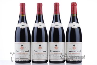 POMMARD CLOS DES EPENEAUX 1993 - Comte Armand - 4 Bottles