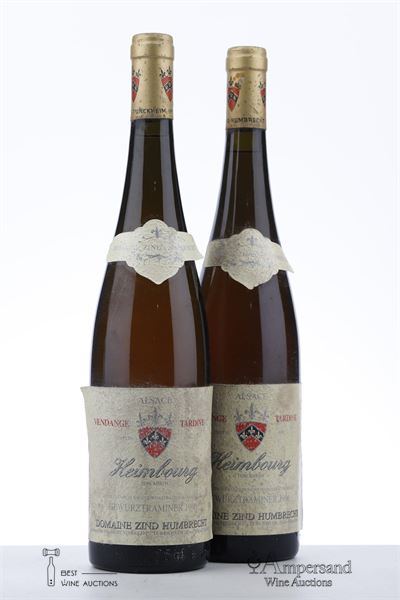 GEWURZTRAMINER HEIMBOURG VENDANGE TARDIVES 1996 - Zind Humbrecht - 2 Bottles