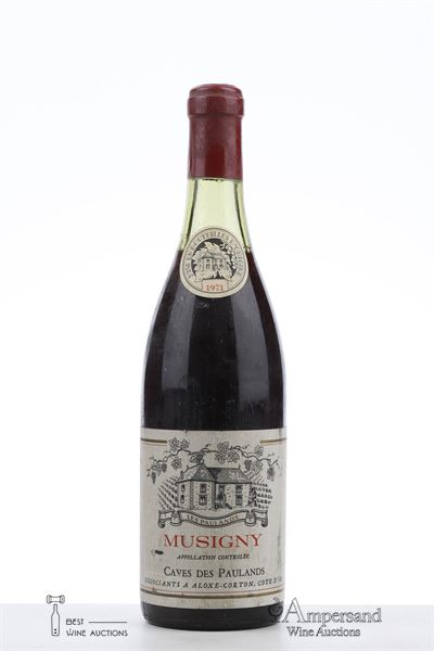 MUSIGNY 1971 - Caves des Paulands - 1 Bottle