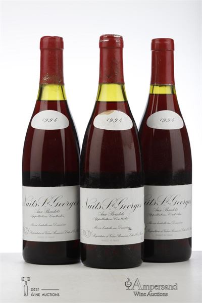 NUITS ST GEORGES AUX BOUDOTS 1994 - Leroy - 3 Bottles