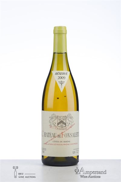 CHATEAU DE FONSALETTE BLANC 2009 - Rayas - 1 Bottle