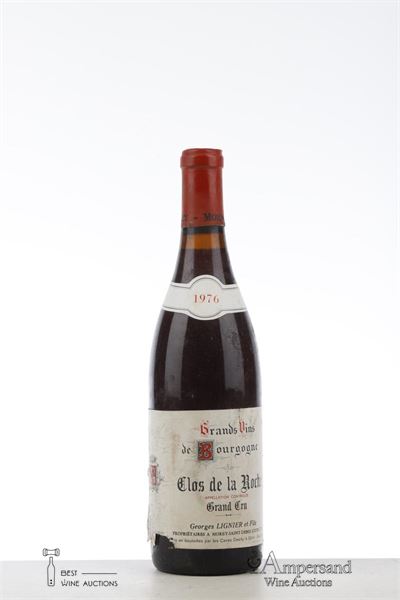 CLOS DE LA ROCHE 1976 - Georges Lignier - Caves Dessilly - 1 Bottle
