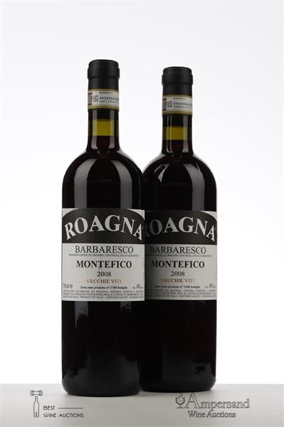BARBARESCO MONTEFICO VECCHIE VITI 2008 - Roagna - 2 Bottles