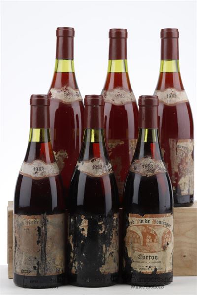 CORTON 1983 - Roger Chapelle - 6 Bottles