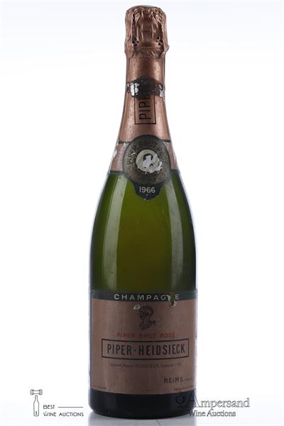 PIPER HEIDSIECK BRUT ROSE 1966 - Piper Heidsieck - 1 Bottle