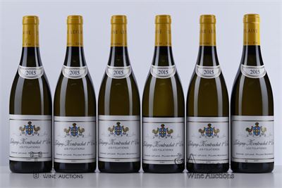 PULIGNY MONTRACHET LES FOLATIERES 2015 - Domaine Leflaive - 6 Bottles