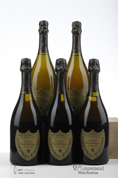 DOM PERIGNON 1980 - Moet & Chandon - 5 Bottles - Oc 6