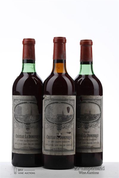 LA DOMINIQUE 1964 - MB - 3 Bottles