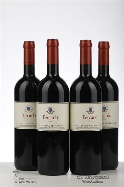 PERCARLO 2018 - San Giusto a Rentennano - 4 Bottles