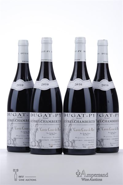GEVREY CHAMBERTIN COEUR DE ROY TRES VIEILLES VIGNES 2010 - Bernard Dugat Py - 4 Bottles