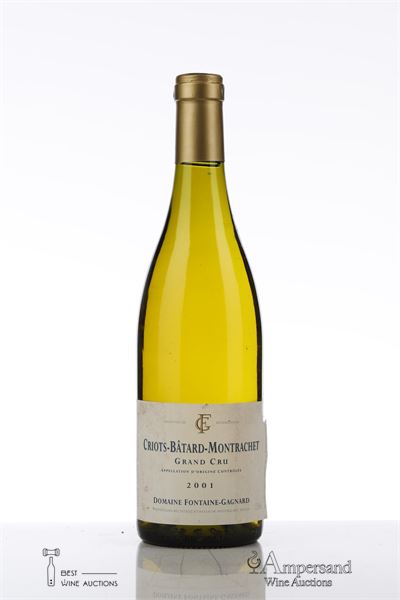 CRIOTS BATARD MONTRACHET 2001 - Fontaine Gagnard - 1 Bottle