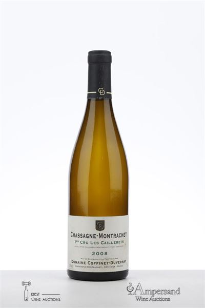 CHASSAGNE MONTRACHET BLANC LES CAILLERETS 2008 - Coffinet Duvernay - 1 Bottle