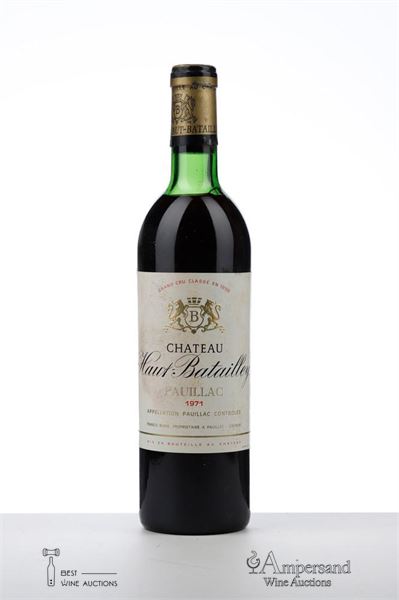 HAUT BATAILLEY 1971  - 1 Bottle