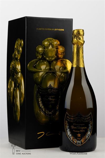 DOM PERIGNON JEFF KOONS 2004 - Moet et Chandon - 1 Bottle - Oc 1
