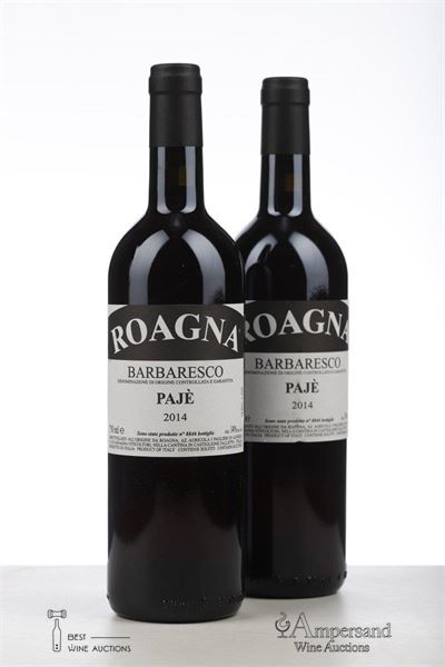 BARBARESCO PAJE 2014 - Roagna - 2 Bottles