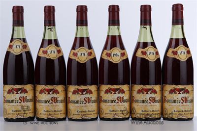 ROMANEE ST VIVANT 1976 - Cathiard Molinier - 10 Bottles