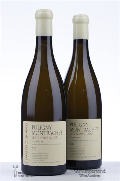 PULIGNY MONTRACHET LES CHAMPS GAINS 2017 - Pierre Yves Colin Morey - 2 Bottles