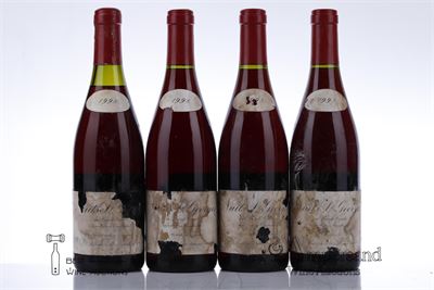 NUITS ST GEORGES AU BAS DE COMBE 1998 - Leroy - 4 Bottles