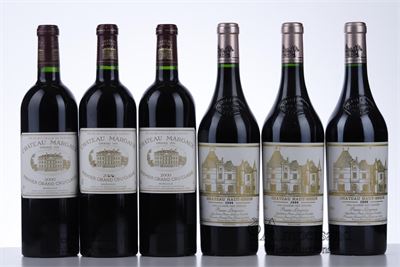 CAISSE PRESTIGE 2000 - 3x Petrus/3x Latour/3x Margaux/3x Haut Brion - Owc 12