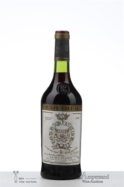 GRUAUD LAROSE 1978 - Mc - 1 Bottle