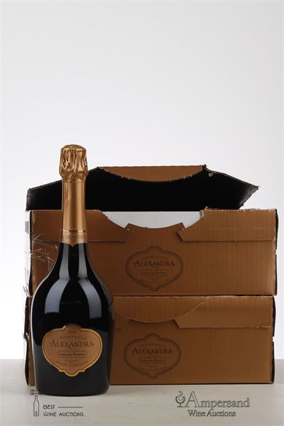 LAURENT PERRIER GRANDE CUVEE ALEXANDRA ROSE 2004 - Laurent Perrier - 6 Bottles - Oc 3