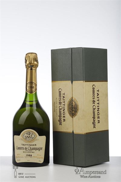 TAITTINGER COMTES DE CHAMPAGNE 1988 - Taittinger - 1 Bottle - Oc 1