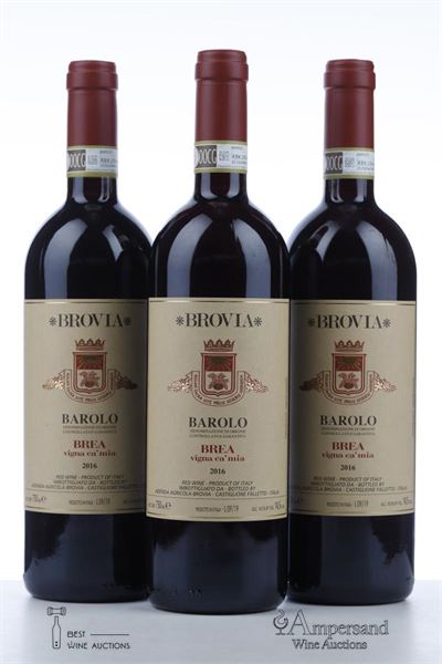 BAROLO BREA VIGNA CA' MIA 2016 - Brovia - 3 Bottles