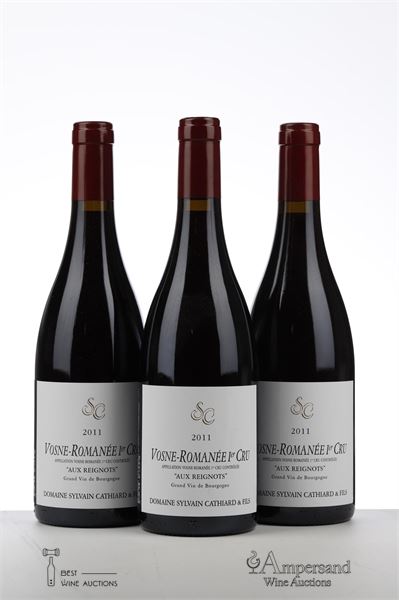 VOSNE ROMANEE AUX REIGNOTS 2011 - Sylvain Cathiard - 3 Bottles