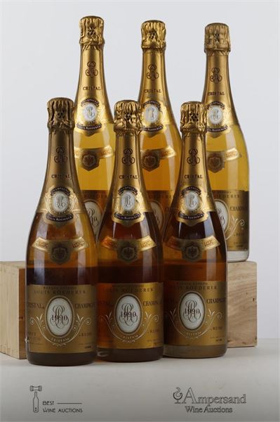 CRISTAL ROEDERER 1990 - Louis Roederer - 6 Bottles