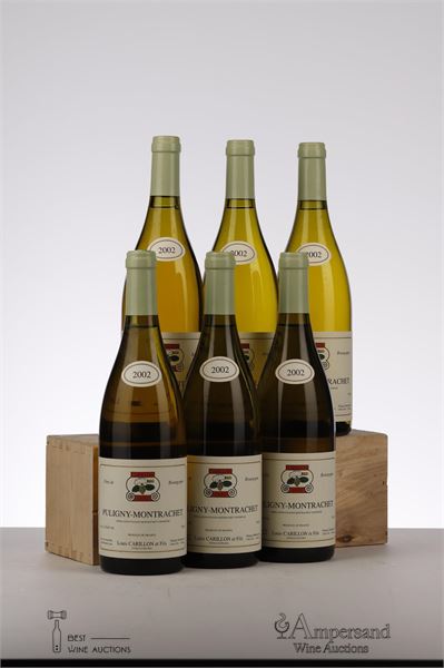 PULIGNY MONTRACHET 2002 - Louis Carillon - 6 Bottles