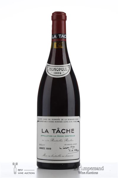 LA TACHE Domaine de la Romanee Conti 1989 - 1 Bottle
