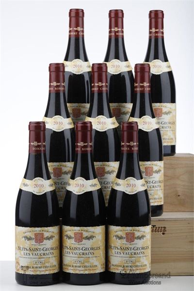 NUITS ST GEORGES LES VAUCRAINS 2010 - Robert Chevillon - 9 Bottles