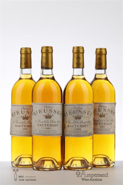 RIEUSSEC 1986 - 4 Bottles