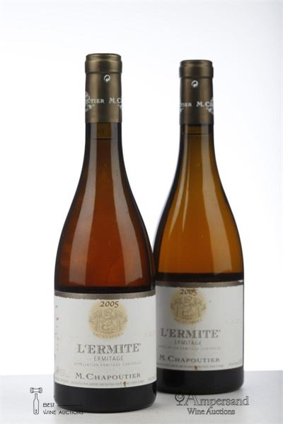 ERMITAGE BLANC L'ERMITE 2005 - Chapoutier - 2 Bottles