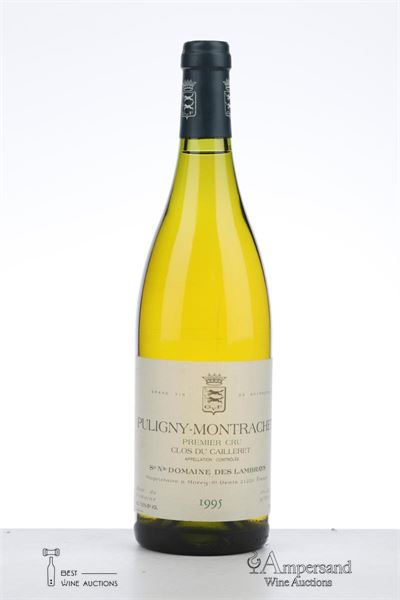 PULIGNY MONTRACHET CLOS DU CAILLERET 1995 - Domaine des Lambrays - 1 Bottle